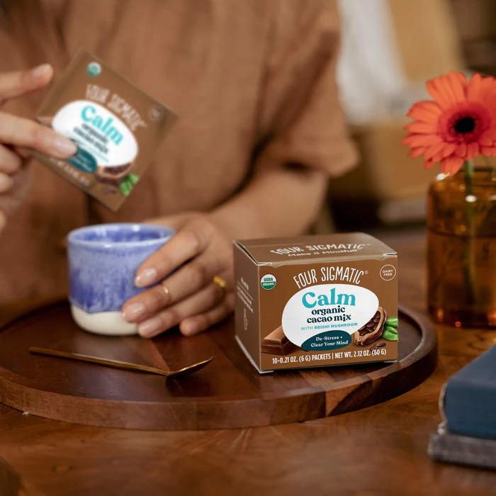 calm cacao aux champignons adaptogènes de four sigmatic